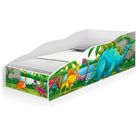 Mini Cama Club Turma Dinos - Casah Menor preço em Mini Cama Club Turma Dinos - Casah