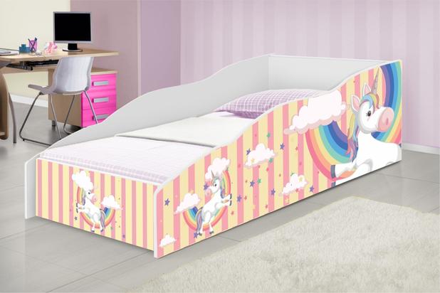 Mini Cama Club Unicórnio no Céu - Casah Menor preço em Mini Cama Club Unicórnio no Céu - Casah