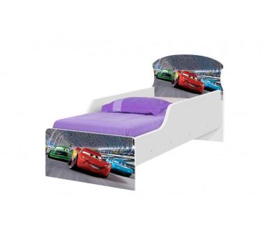 mini cama infantil adesivada carros com colchão - Movex Menor preço em mini cama infantil adesivada carros com colchão - Movex