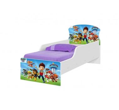 mini cama infantil adesivada patrulha canina com colchão - Movex Menor preço em mini cama infantil adesivada patrulha canina com colchão - Movex