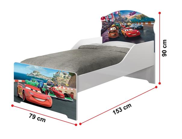 Mini Cama Infantil Carros Disney, Cama para Criança - Moveis print é boa?