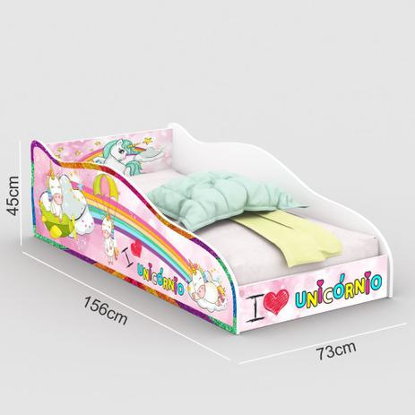 Mini Cama Infantil - Unicórnio - RPM Móveis Menor preço em Mini Cama Infantil - Unicórnio - RPM Móveis