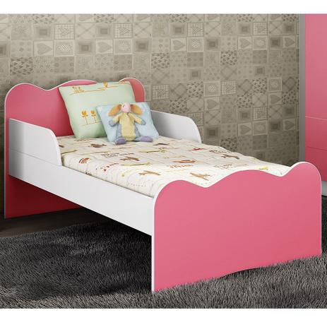 Mini Cama Meu Fofinho Infantil Com Proteção Lateral Rosa - Art In Móveis Menor preço em Mini Cama Meu Fofinho Infantil Com Proteção Lateral Rosa - Art In Móveis