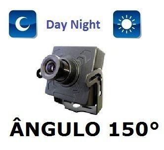 Mini Camera Ccd 1/3 Maior Angulo 150 + Dome - Aprica Menor preço em Mini Camera Ccd 1/3 Maior Angulo 150 + Dome - Aprica