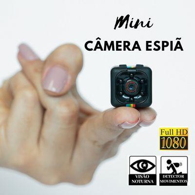 Menor preço em Mini Câmera Espiã  SQ11, Full HD, 2,3cm, Visão Noturna, Sensor de Movimento Manual em Português - Magicboxes
