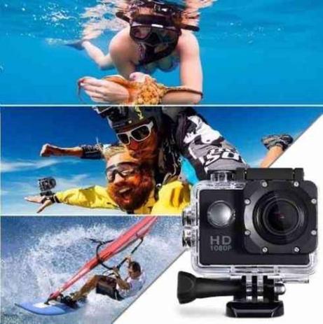 Mini camera filmadora full hd 1080p a prova dágua bike moto - sports -  Filmadora - Magazine Luiza