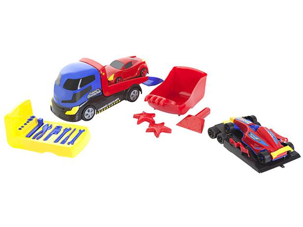 Mini Caminhão Infantil Monster Truck - Home Play Menor preço em Mini Caminhão Infantil Monster Truck - Home Play