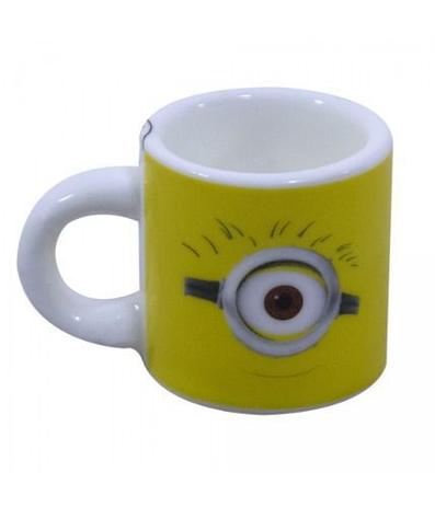 Mini Caneca Decorativa Minions Olhão Coleção - Despicable me Menor preço em Mini Caneca Decorativa Minions Olhão Coleção - Despicable me