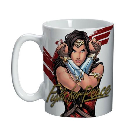 Mini Caneca Mulher Maravilha - 135 ml - Urban Menor preço em Mini Caneca Mulher Maravilha - 135 ml - Urban