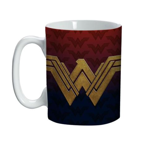 Mini Caneca Mulher Maravilha Logo - 135 ml - Urban Menor preço em Mini Caneca Mulher Maravilha Logo - 135 ml - Urban
