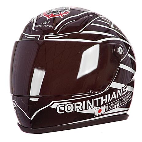 Mini Capacete Decorativo Do Corinthians CAP-246 Pro Tork Menor preço em Mini Capacete Decorativo Do Corinthians CAP-246 Pro Tork