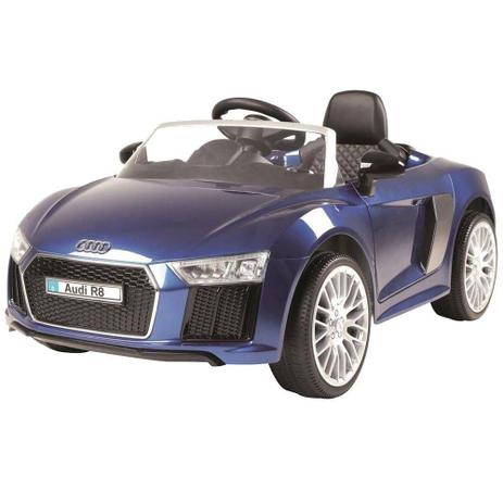Mini Carro Elétrico Audi R8 6v Azul - Xalingo é ruim? Mini Carro Elétrico Audi R8 6v Azul - Xalingo é boa?
