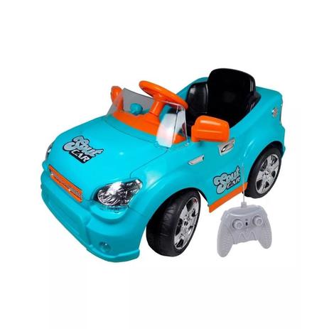 Menor preço em Mini Carro Elétrico Sout Car com Controle Remoto Azul - Homeplay