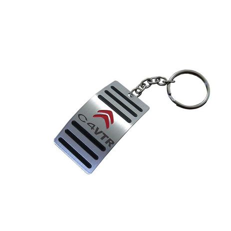 Mini chaveiro pedaleira citroen c4 vtr aço inox - 3r acessórios Menor preço em Mini chaveiro pedaleira citroen c4 vtr aço inox - 3r acessórios