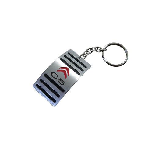 Mini chaveiro pedaleira citroen c5 aço inox - 3r acessórios Menor preço em Mini chaveiro pedaleira citroen c5 aço inox - 3r acessórios