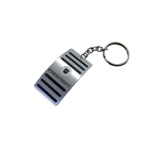 Mini chaveiro pedaleira fiat freemont aço inox - 3r acessórios Menor preço em Mini chaveiro pedaleira fiat freemont aço inox - 3r acessórios