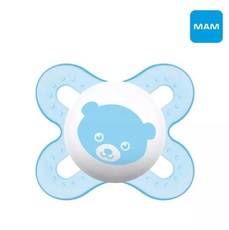 Mini Chupeta Recém Nascido Mam Start 0-2m Azul Boys 2201 Menor preço em Mini Chupeta Recém Nascido Mam Start 0-2m Azul Boys 2201