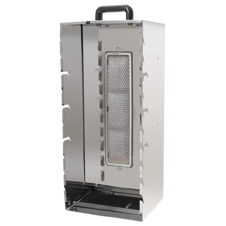 Mini Churrasqueira À Gás Vertical Aço Inox 1056 Malta Menor preço em Mini Churrasqueira À Gás Vertical Aço Inox 1056 Malta
