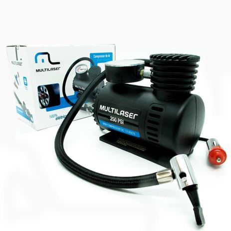 Mini Compressor de ar 12V 250 PSI Multilaser é boa?