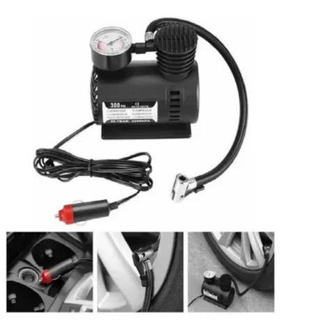 Mini Compressor De Ar 12v Carro Moto 300 Psi Pneu Portátil - NEW Menor preço em Mini Compressor De Ar 12v Carro Moto 300 Psi Pneu Portátil - NEW