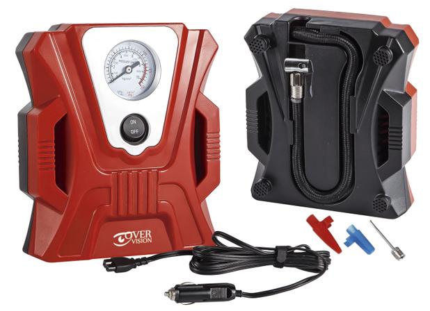 Mini Compressor de Ar Automotivo 12V - Vermelho - Overvision é boa?