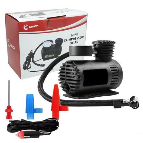 Mini Compressor de Ar Automotivo Portátil 12V Cinoy 250 Psi com 3 Bicos Adaptadores YN-AR001 é ruim? Mini Compressor de Ar Automotivo Portátil 12V Cinoy 250 Psi com 3 Bicos Adaptadores YN-AR001 é boa?