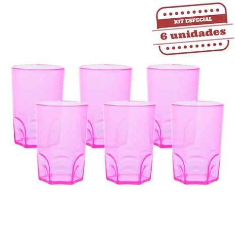Mini Copo Shot Durável Rosa Neon 60ml 6 unidades Bezavel - Festabox Menor preço em Mini Copo Shot Durável Rosa Neon 60ml 6 unidades Bezavel - Festabox