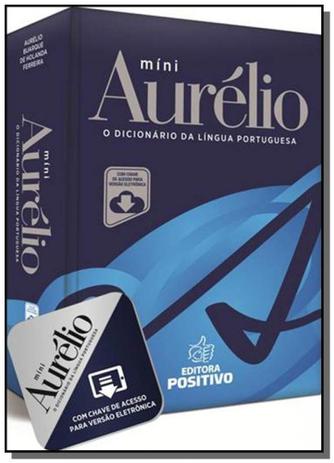 Mini dicionario aurelio - (com chave de acesso) - Positivo Menor preço em Mini dicionario aurelio - (com chave de acesso) - Positivo