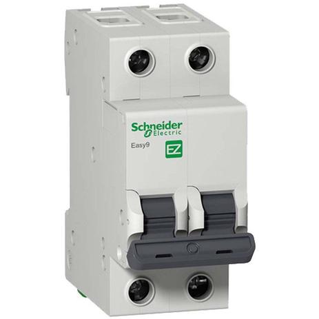 Mini Disjuntor C Bipolar 50A Schneider Menor preço em Mini Disjuntor C Bipolar 50A Schneider