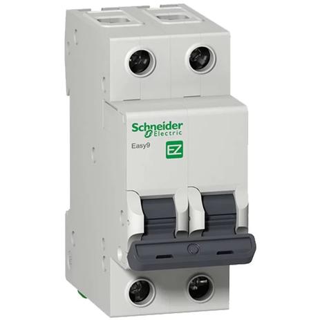 Mini Disjuntor C Bipolar 6A Schneider Menor preço em Mini Disjuntor C Bipolar 6A Schneider