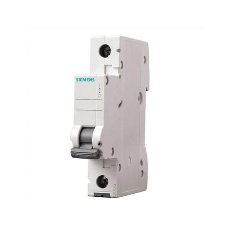 Mini Disjuntor C Monopolar 10A Siemens Menor preço em Mini Disjuntor C Monopolar 10A Siemens