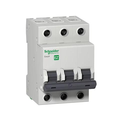 Mini Disjuntor C Tripolar 50A Schneider Menor preço em Mini Disjuntor C Tripolar 50A Schneider