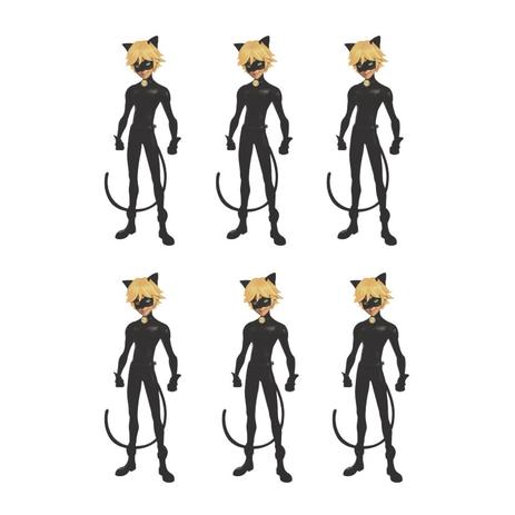 Mini Enfeite Personagem EVA Cat Noir Miraculous Ladybug 06 unidades Piffer - Festabox Menor preço em Mini Enfeite Personagem EVA Cat Noir Miraculous Ladybug 06 unidades Piffer - Festabox
