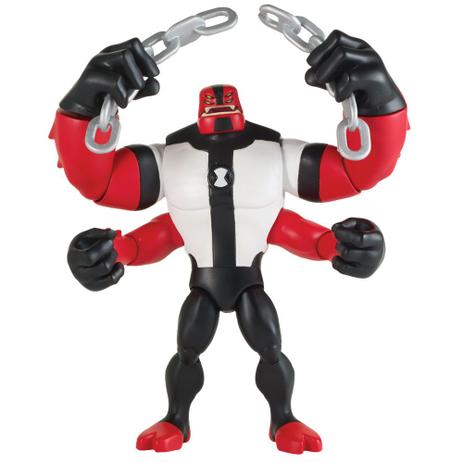 Mini Figura Articulada 10 Cm - Ben 10 - Four Arms - Sunny Menor preço em Mini Figura Articulada 10 Cm - Ben 10 - Four Arms - Sunny