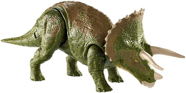 Mini Figura Articulada - Jurassic World 2 - Dino Rivals - Triceratops - Mattel Menor preço em Mini Figura Articulada - Jurassic World 2 - Dino Rivals - Triceratops - Mattel