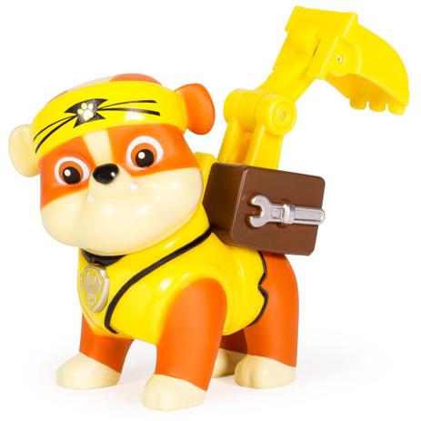Mini Figura com Mecanismo - Patrulha Canina - Série Heróis Karatê - Rumble - Sunny Menor preço em Mini Figura com Mecanismo - Patrulha Canina - Série Heróis Karatê - Rumble - Sunny