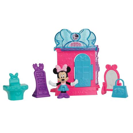 Mini Figura e Acessórios - Disney - Minnie - Conjunto Conectável - Mattel Menor preço em Mini Figura e Acessórios - Disney - Minnie - Conjunto Conectável - Mattel