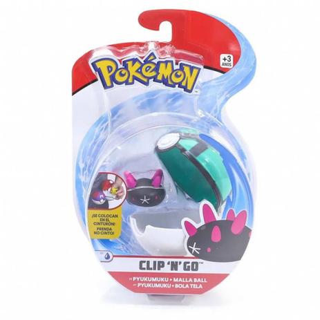 Mini Figura Pokémon e Pokebola Clip Pyukumuku e Malla Ball - Dtc Menor preço em Mini Figura Pokémon e Pokebola Clip Pyukumuku e Malla Ball - Dtc