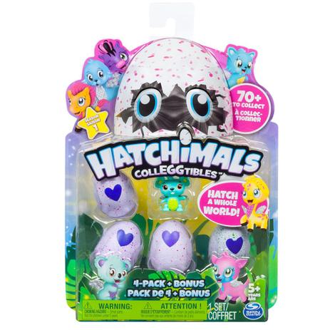 Mini Figura Surpresa - Hatchimals Colleggtibles - Pack 4 Un - Sunny Menor preço em Mini Figura Surpresa - Hatchimals Colleggtibles - Pack 4 Un - Sunny