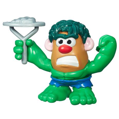 Mini Figura Transformável - Mr. Potato Head - Marvel - Hulk - Hasbro - Disney Menor preço em Mini Figura Transformável - Mr. Potato Head - Marvel - Hulk - Hasbro - Disney
