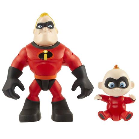 Mini Figuras - 7 cm - Disney - Pixar - Os Incríveis 2 - Pack com 2 - Sr Incrível e Zezé - Sunny Menor preço em Mini Figuras - 7 cm - Disney - Pixar - Os Incríveis 2 - Pack com 2 - Sr Incrível e Zezé - Sunny
