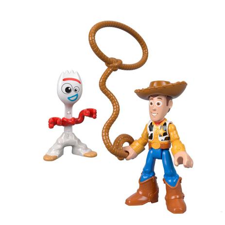 Mini Figuras Básicas - 10 Cm - Disney - Pixar - Toy Story 4 - Woody e Forky - Mattel Menor preço em Mini Figuras Básicas - 10 Cm - Disney - Pixar - Toy Story 4 - Woody e Forky - Mattel