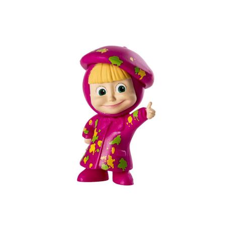 Mini Figuras Básicas - Masha e o Urso - Masha Pintora - Sunny Menor preço em Mini Figuras Básicas - Masha e o Urso - Masha Pintora - Sunny