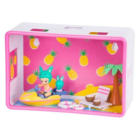 Mini Figuras e Barquinho Twozies Festa na Praia Ref. 4013 DTC Menor preço em Mini Figuras e Barquinho Twozies Festa na Praia Ref. 4013 DTC