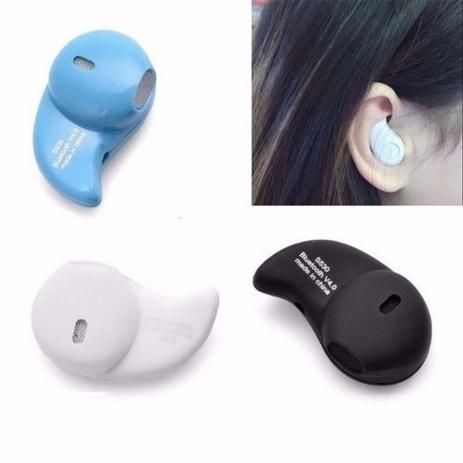 Mini Fone de Ouvido Bluetooth Ponto 4.0 - Preto/Branco - TWS - Fone de  Ouvido Bluetooth - Magazine Luiza