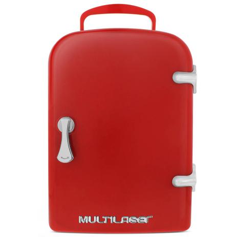 Mini Geladeira Multilaser TV007 4 Litros 12V 110V 220V Vermelha Retrô Refrigera e Aquece é boa?