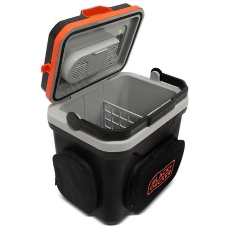 Mini Geladeira Portátil 24 Litros BDC24L-LA Black Decker 12v Preto com laranja é boa?