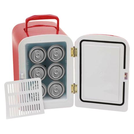 Mini Geladeira Portátil Automotivo 12v - Vermelho - Overvision Menor preço em Mini Geladeira Portátil Automotivo 12v - Vermelho - Overvision
