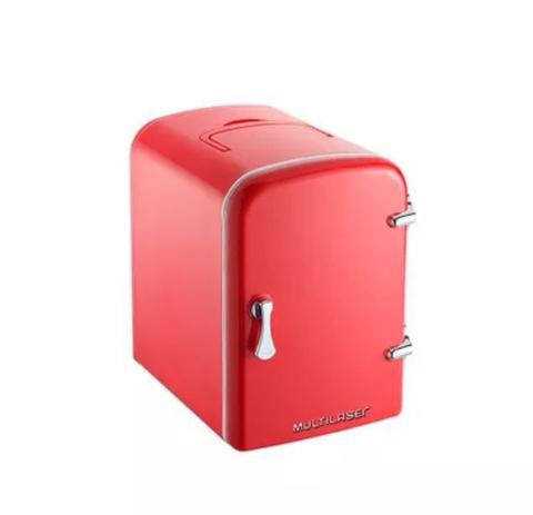 Mini Geladeira Retrô Multilaser 4 litros 12v, 220v 6ºC à 85ºC - TV007 é boa?