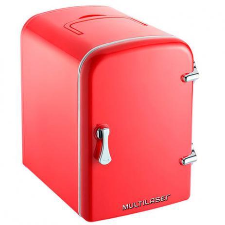Mini Geladeira Retrô Portátil 4 Litros Bivolt Carregador Veicular 12v Multilaser Tv007 Menor preço em Mini Geladeira Retrô Portátil 4 Litros Bivolt Carregador Veicular 12v Multilaser Tv007